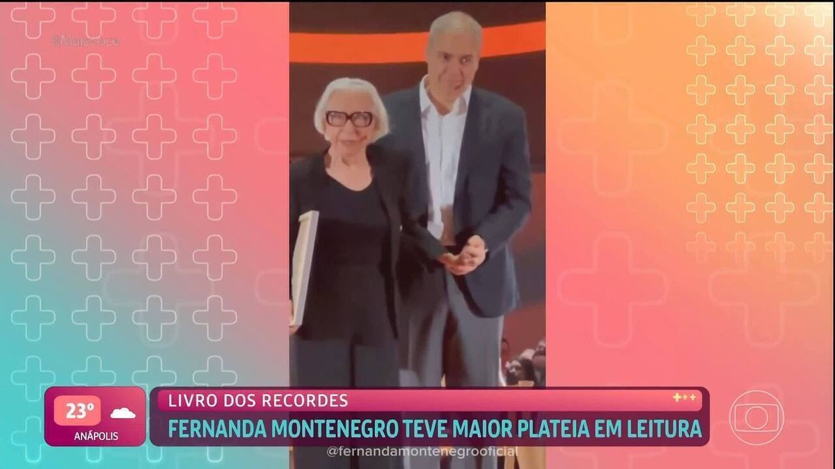 Ana Maria Braga Exalta Fernanda Montenegro Ap S Entrada Da Atriz No