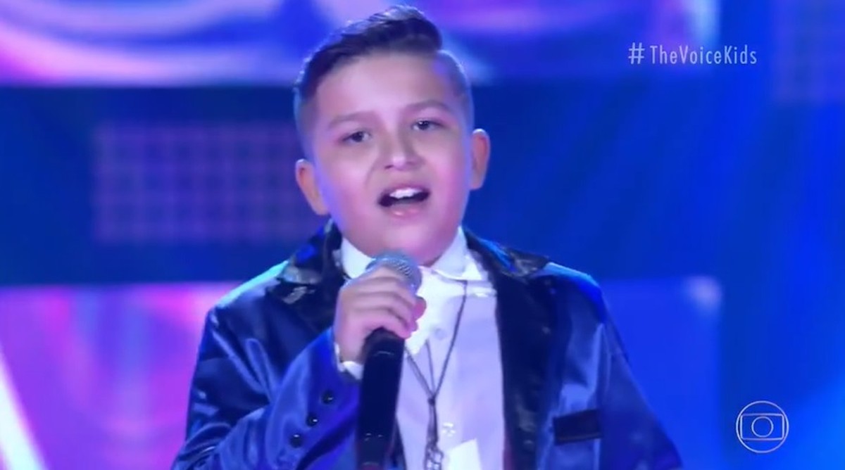 Pietro Rios, que cantou música de Elvis Presley no 'The Voice Kids ...