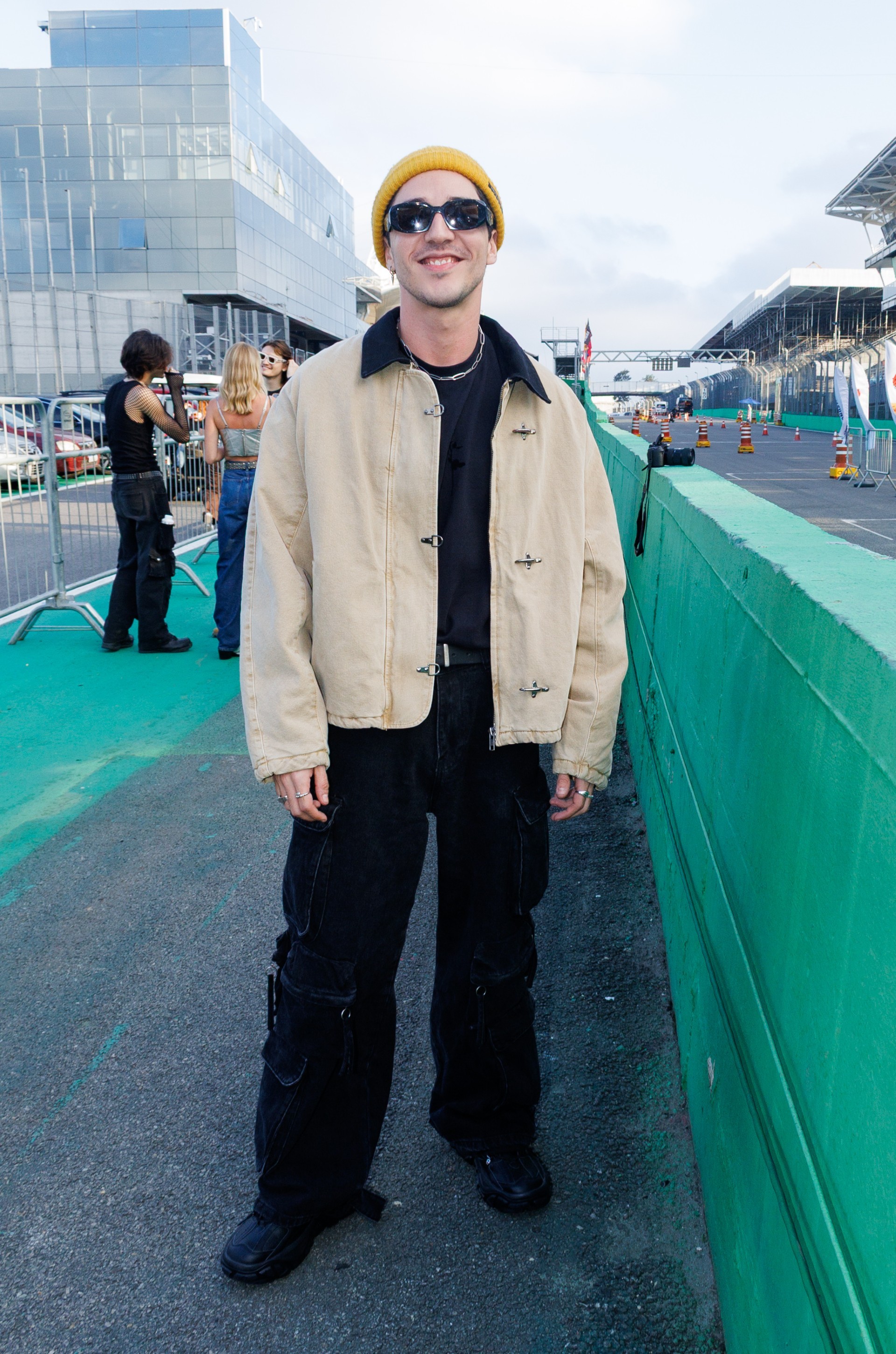 João Vitor Silva curte segundo dia do Lollapalooza