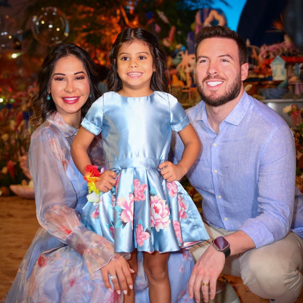 Maira Cardi celebra 6 anos da filha, Sophia, em festão de aniversário — Foto: Foto: Manuela Scarpa/BrazilNews