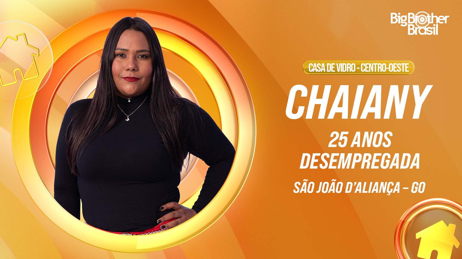 Chaiany está na Casa de Vidro do Centro-Oeste e disputa vaga no BBB 26: conheça