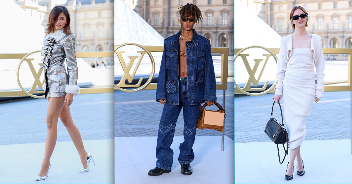 Famosos marcam presença no desfile da Louis Vuitton na Semana da Moda de Paris