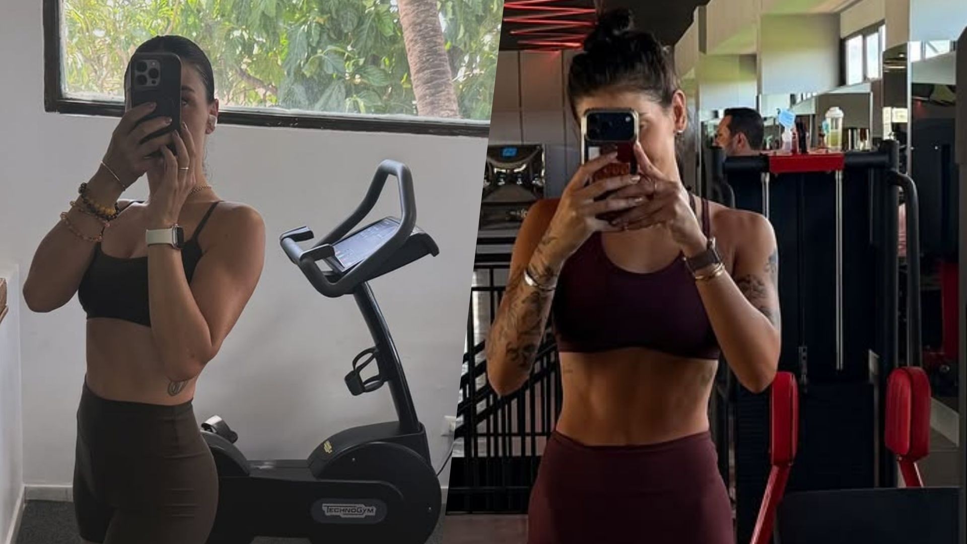 Famosos treinam no primeiro domingo do ano