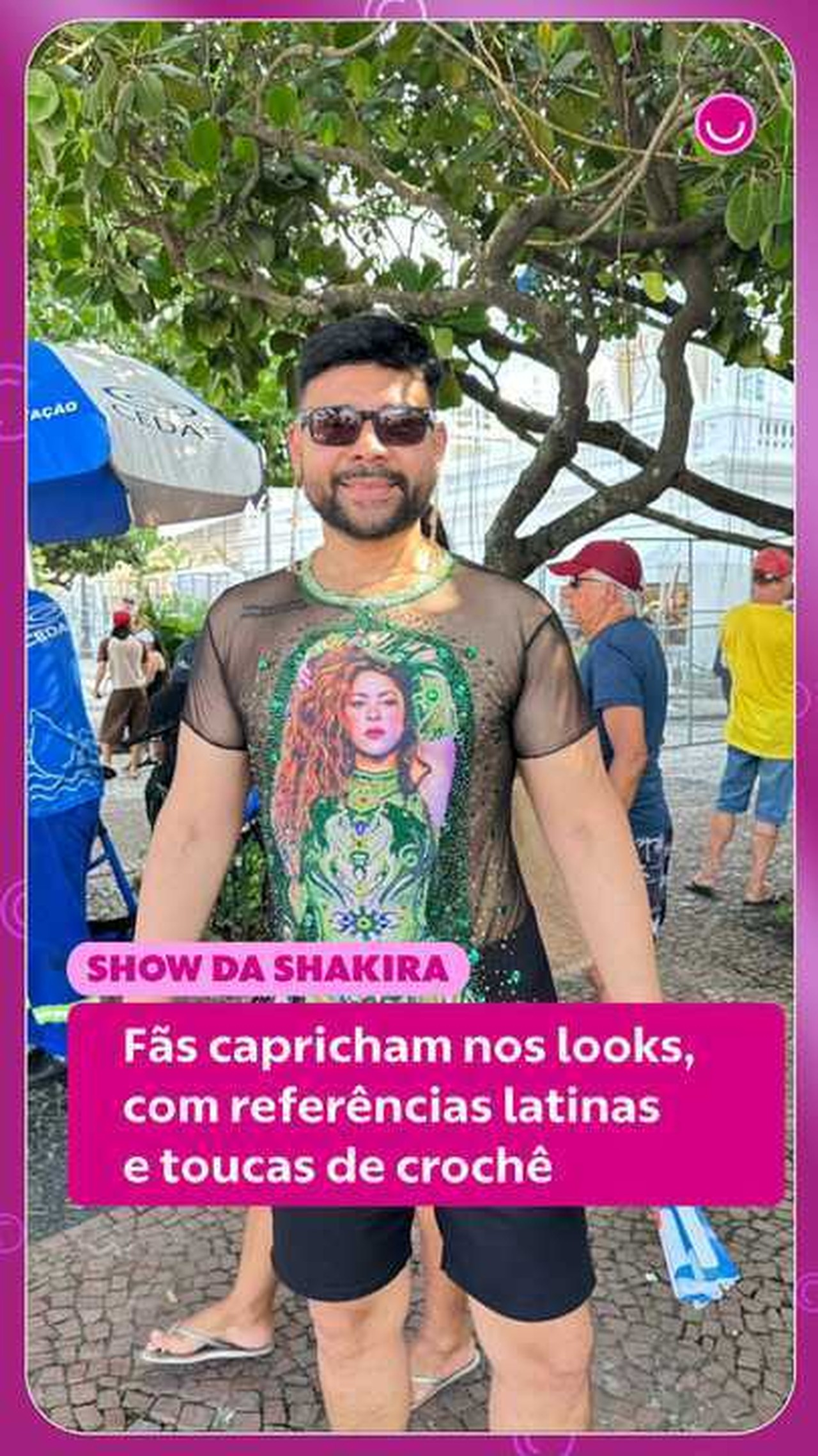 Shakira no Rio: fãs apostam em camisetas com referências latinas e looks transparentes com pedraria