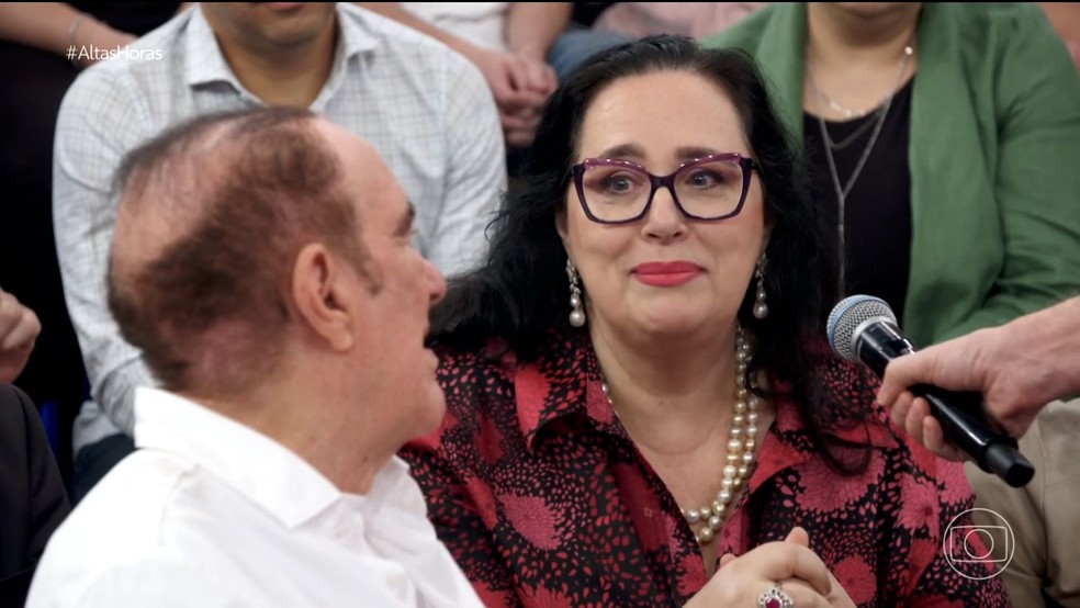 Lílian Taranto fala de paixão por Renato Aragão — Foto: Globo