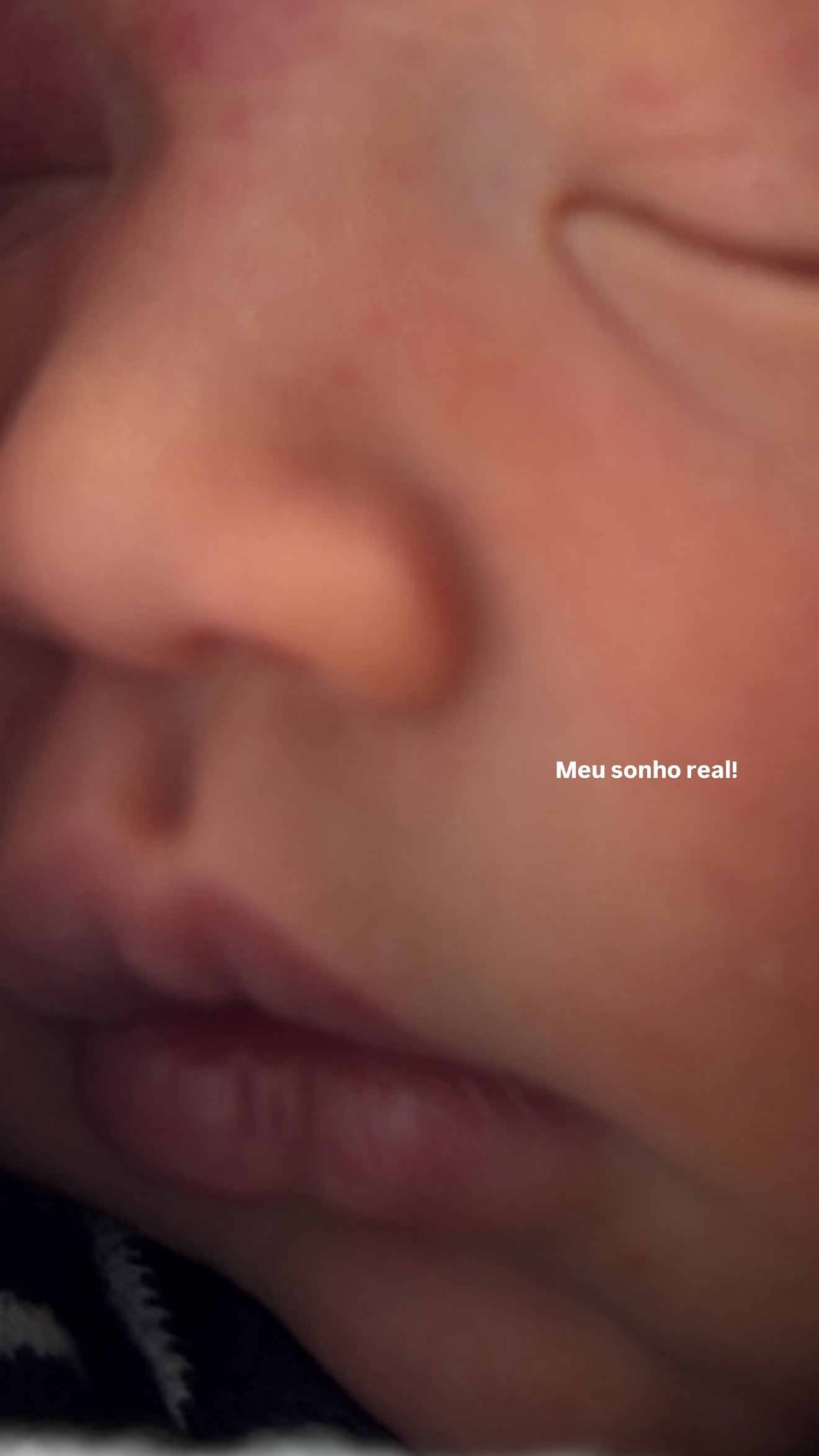 Carol Peixinho posta superclose de Bento: 'Meu sonho real'