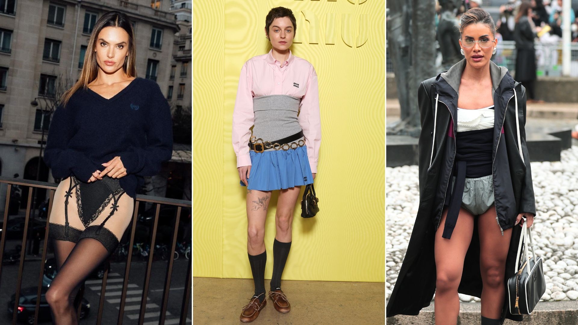 De minissaia à 'cueca', veja os looks diferentões das famosas durante a ...
