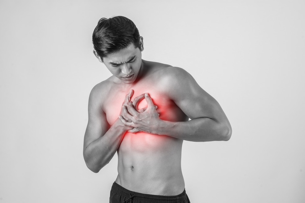 Infarto durante o treino? Saiba reconhecer os sinais e como agir a tempo — Foto: Freepik