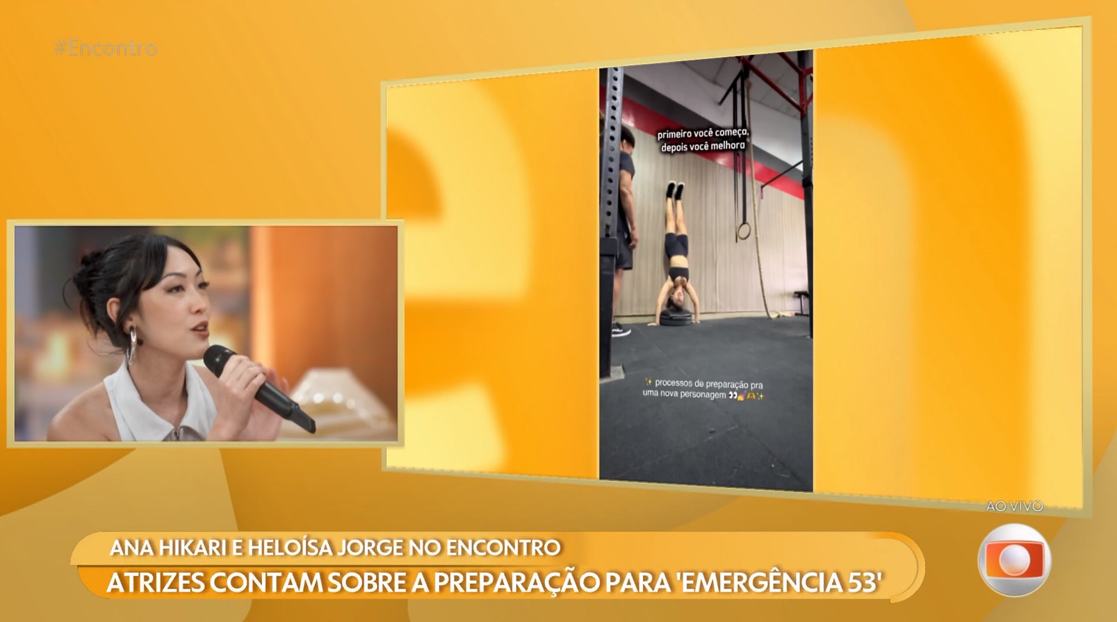 Ana Hikari revela desafio de treinos para viver motorista de ambulância em Emergência 53