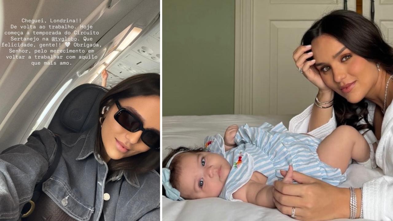 Após licença-maternidade, Rafa Kalimann apresenta Circuito Sertanejo: 'Trabalhar com o que mais amo'