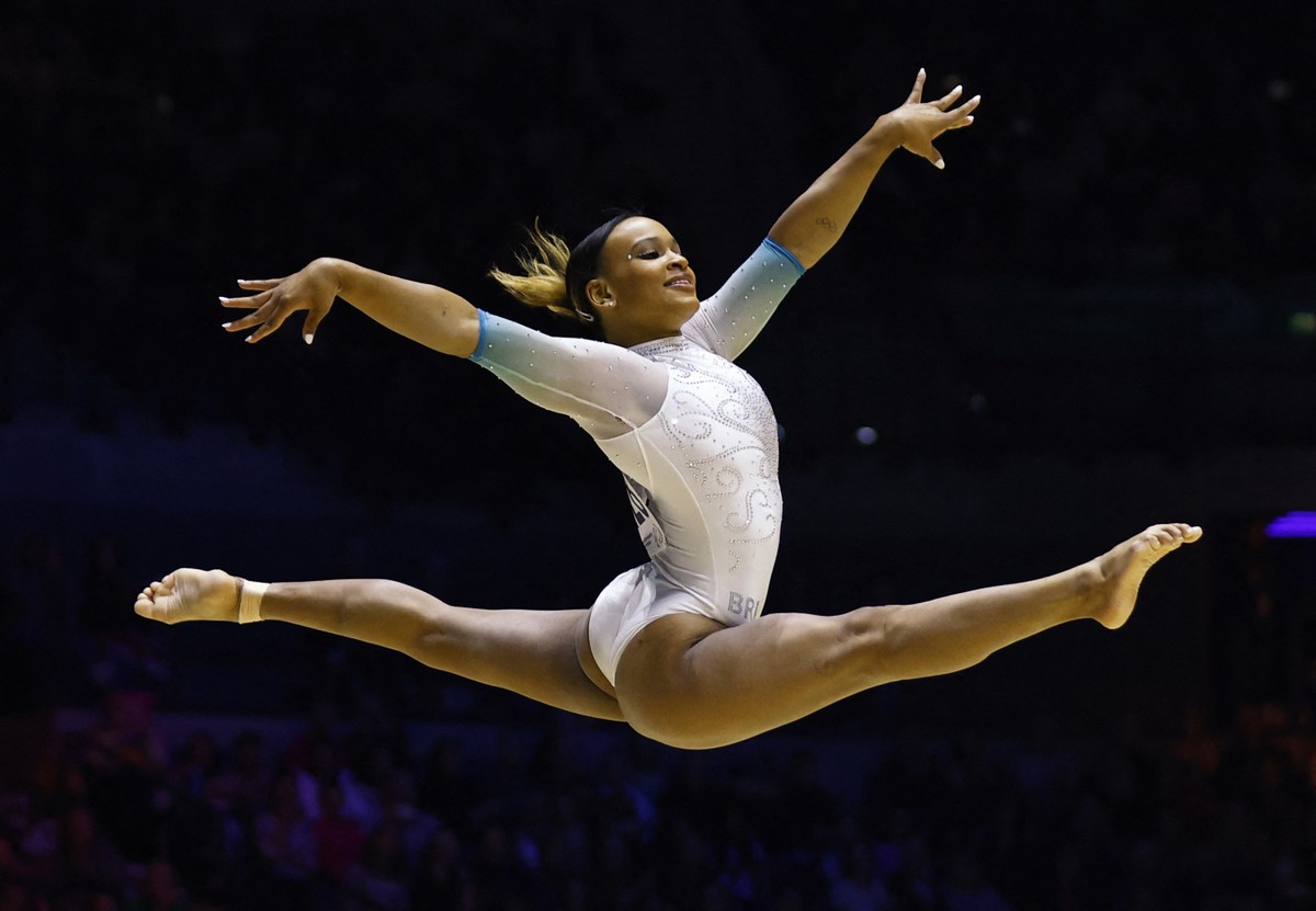 Rebeca Andrade famosos parabenizam atleta por conquista histórica no Mundial de Ginástica