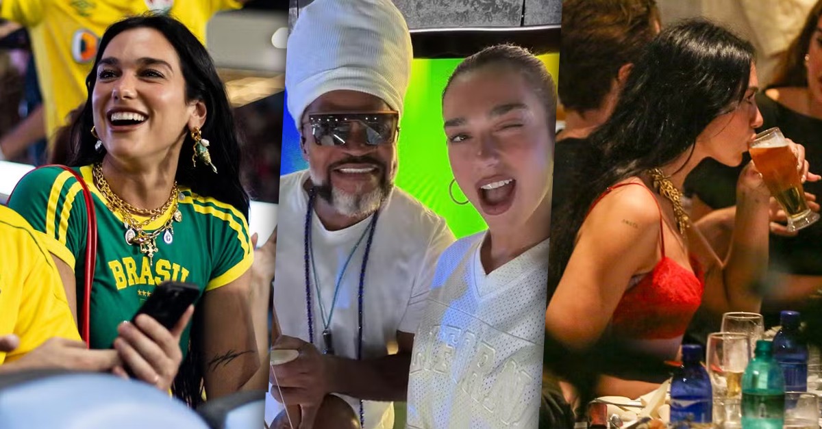 Passagem de Dua Lipa pelo Brasil repercute na mídia internacional