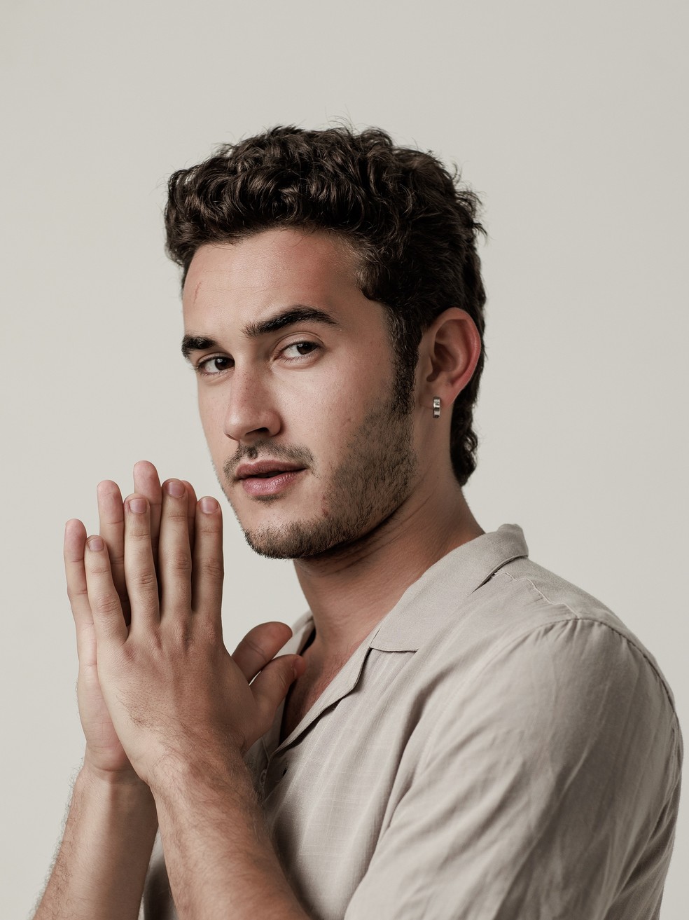 Filipe Bragança fala dos segredos de beleza no podcast Papo de Novela — Foto: Divulgação/Jorge Bispo