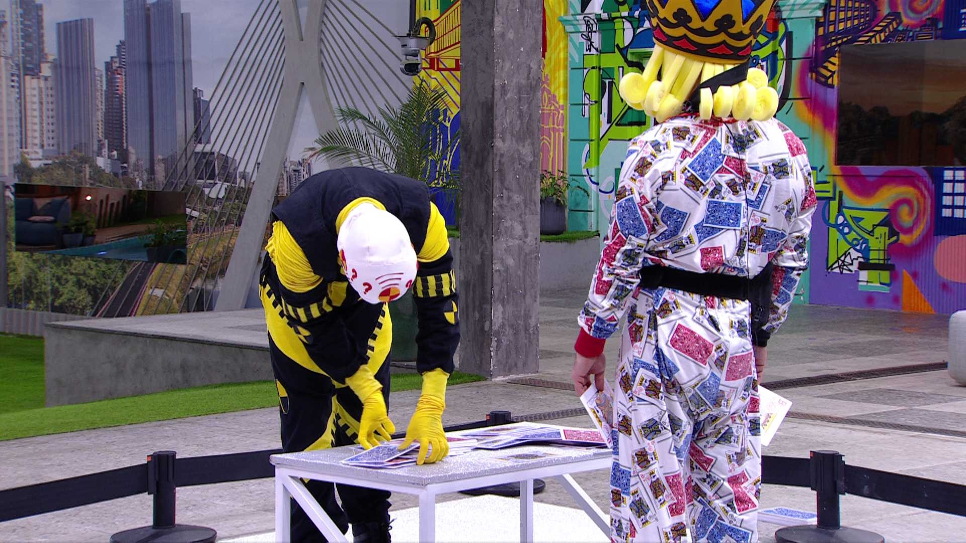 Depois de quase cinco horas de Diego Hypolito no Castigo do Monstro, dummy substitui cartas