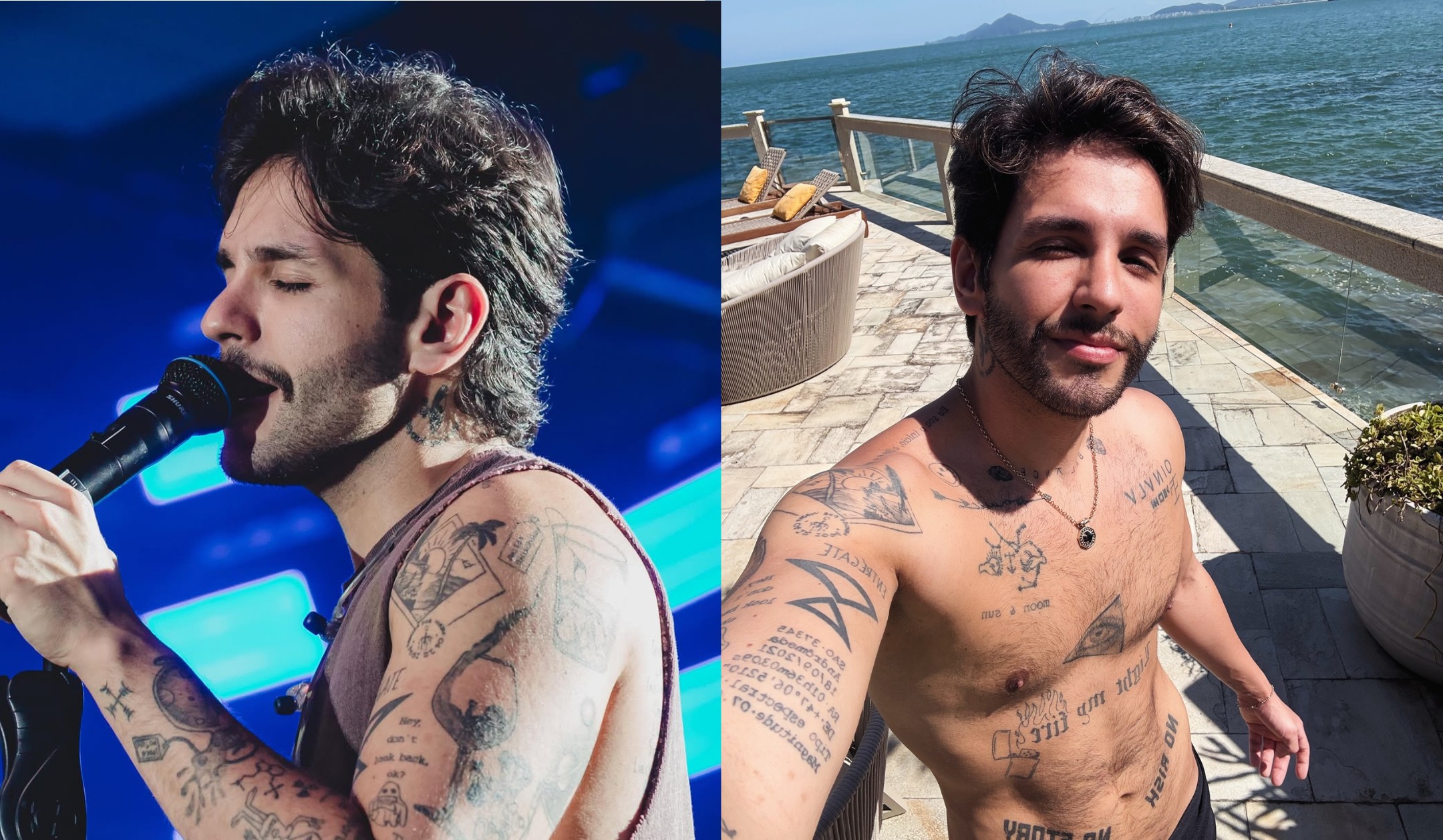 Guilherme, da dupla sertaneja com Hugo, é super tatuado e faz sucesso nas redes sociais; conheça