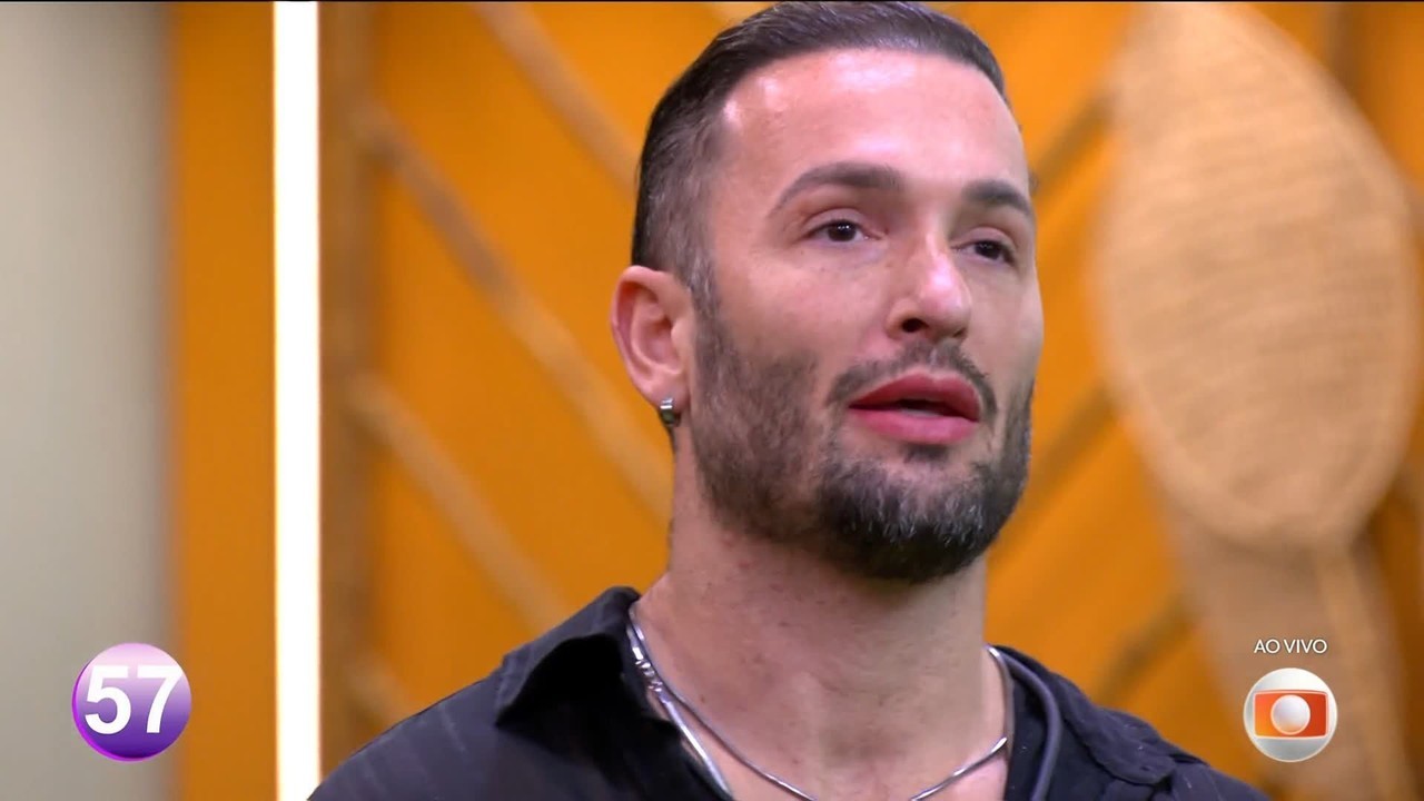 Diego Hypolito 'tomba' Maike no Sincerão, e reclama: 'Não gostei do rosto de deboche'