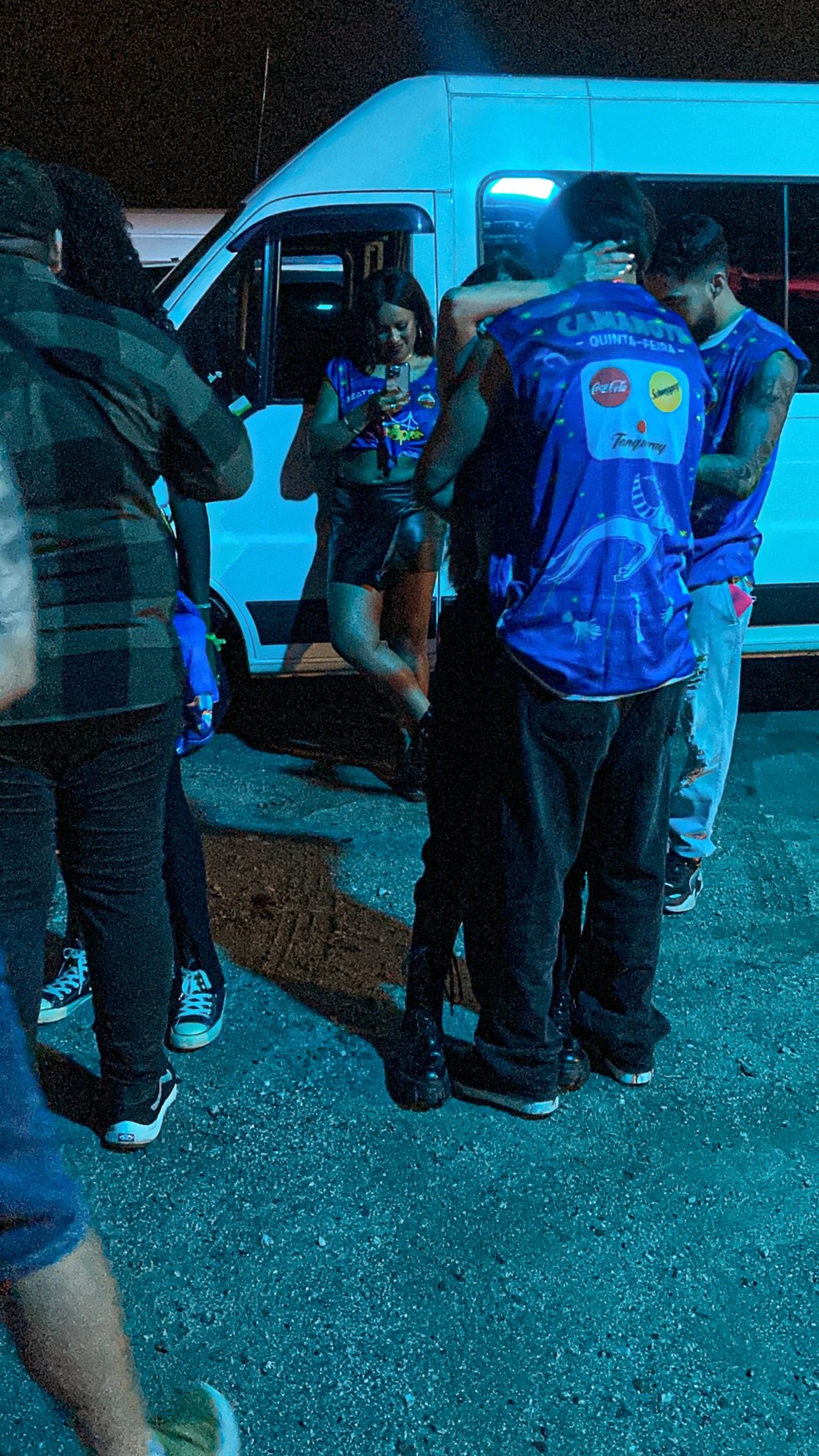 Muitos beijos dos dois no Folianópolis — Foto: Agnews