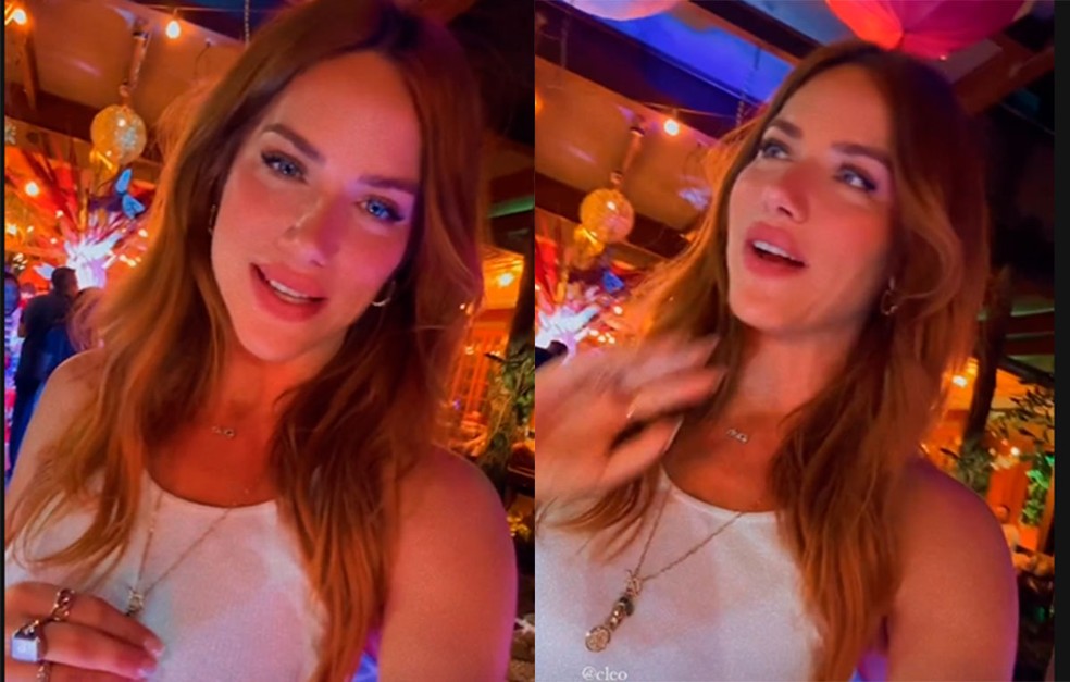 Giovanna Ewbank na festa da filha Titi — Foto: Reprodução Instagram