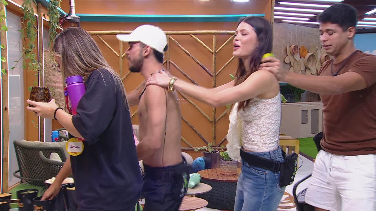 Queridômetro do BBB 25: brothers trocam emoji de 'coração' após noite com cooler