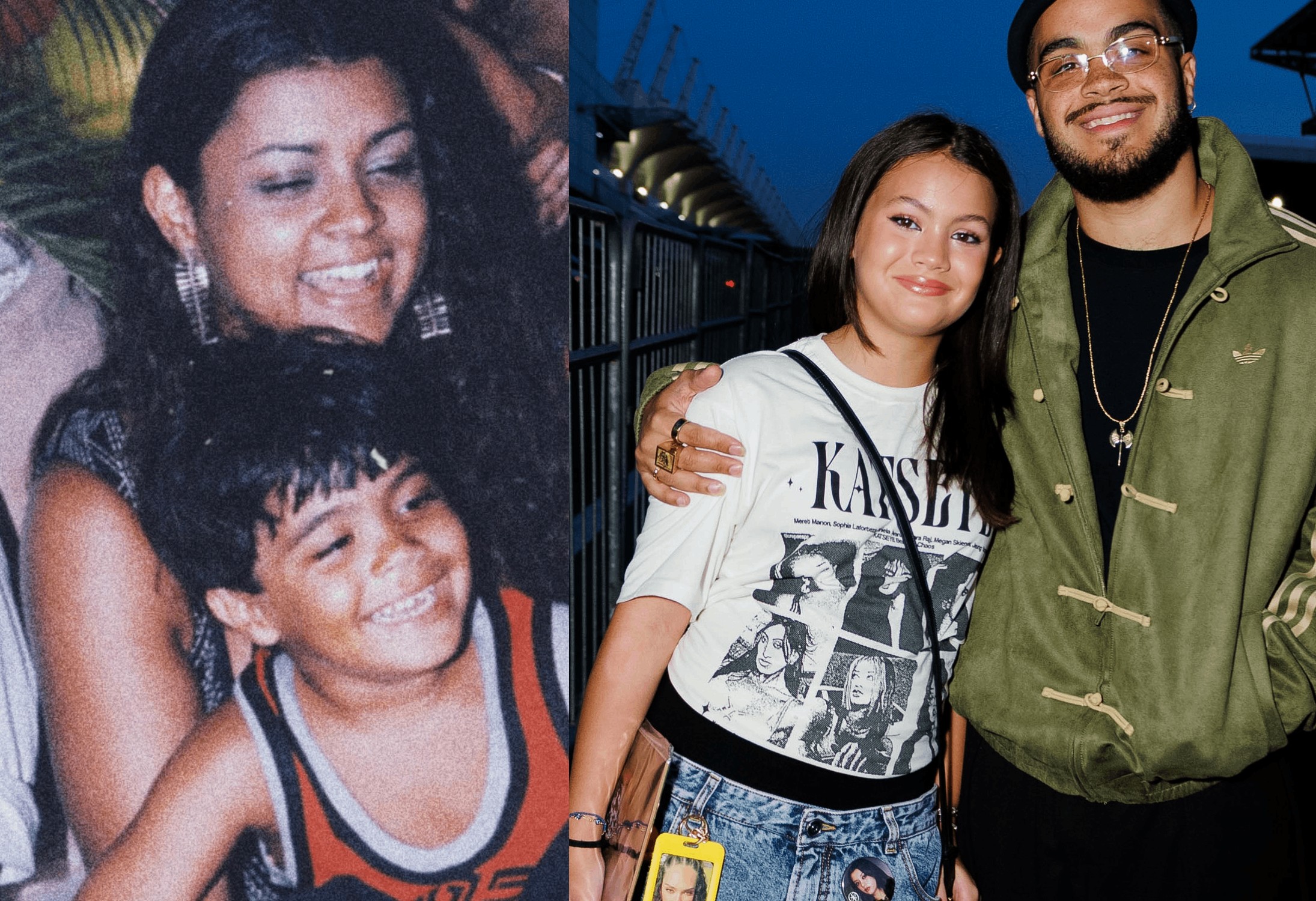 Sol de Maria vai ao Lollapalooza e semelhança com a avó Preta Gil impressiona; compare