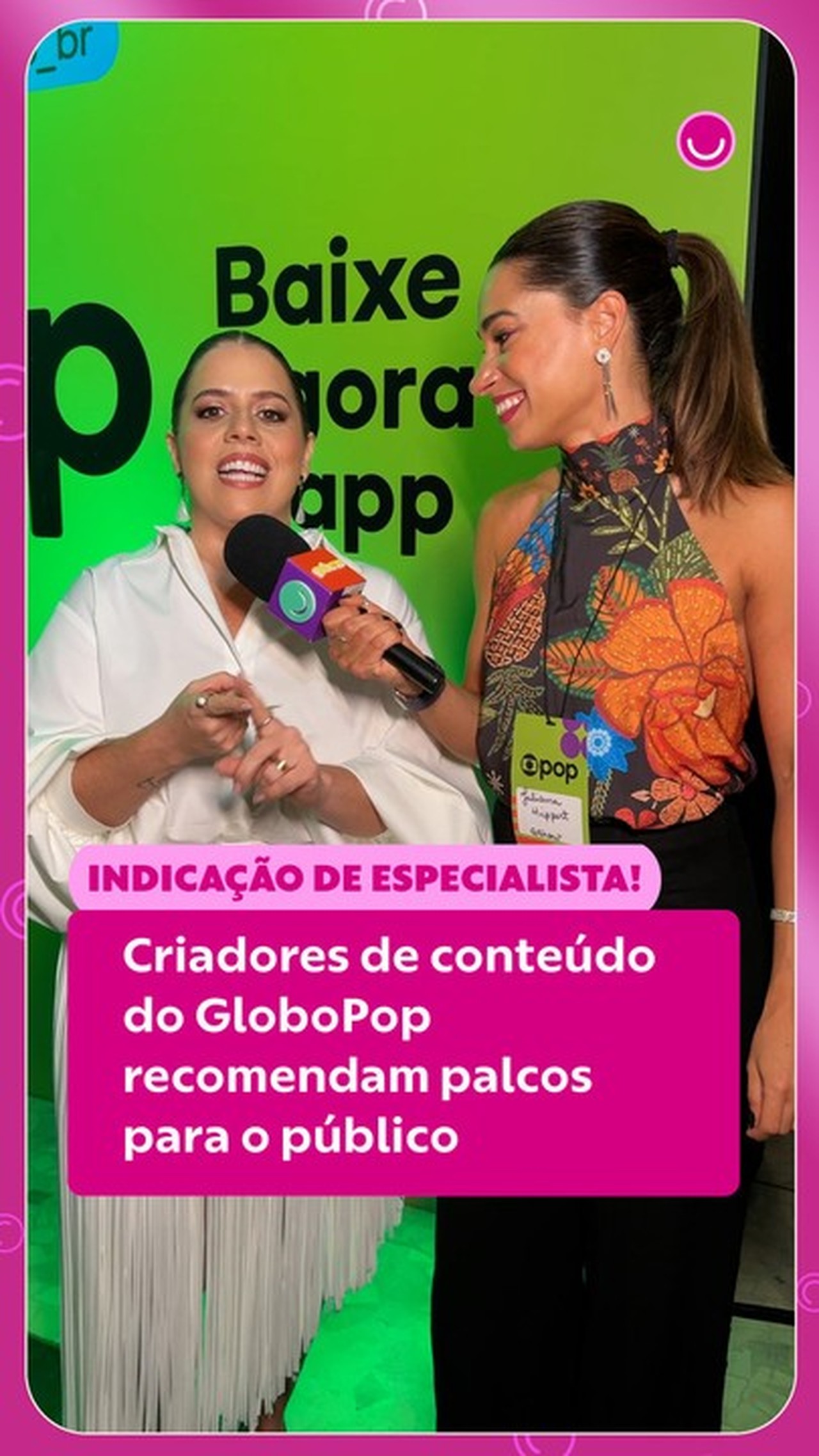 Acesso gshow: palco no GloboPop mostra bastidores exclusivos das novelas e programas da Globo