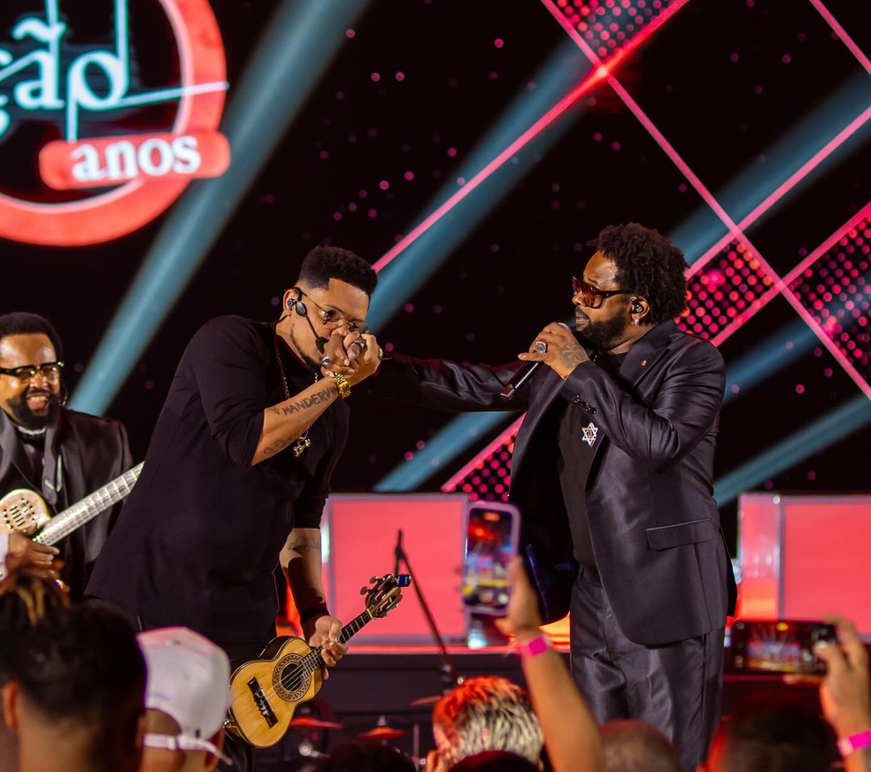 Jonathan Alexandre e Xande de Pilares — Foto: Reprodução / Instagram