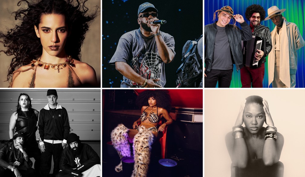 Prêmio Multishow 2025 - Indicados a Álbum do Ano — Foto: Divulgação