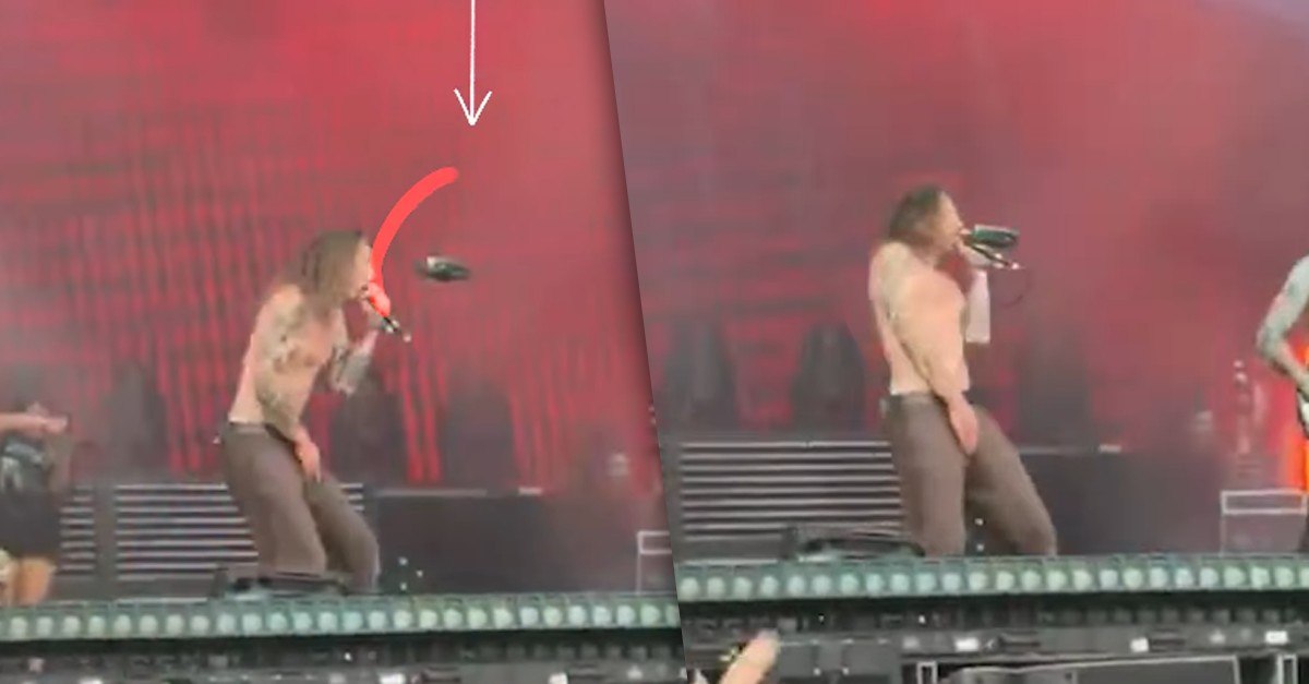 Vocalista de banda de metal é atingido na cabeça por drone durante show: 'Foi insano'