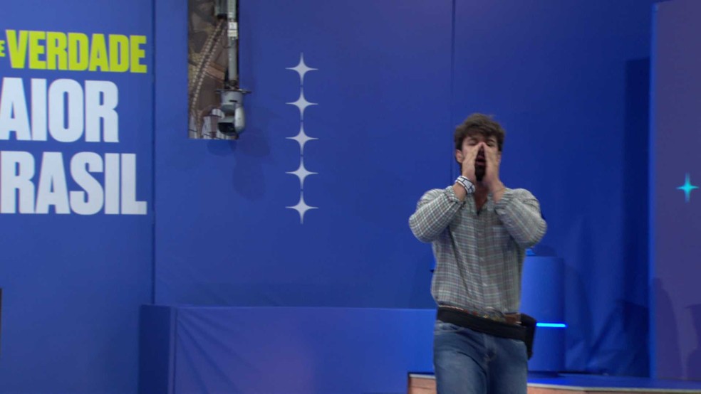 Paulo Augusto venceu a Prova Bate e Volta  — Foto: GLOBO