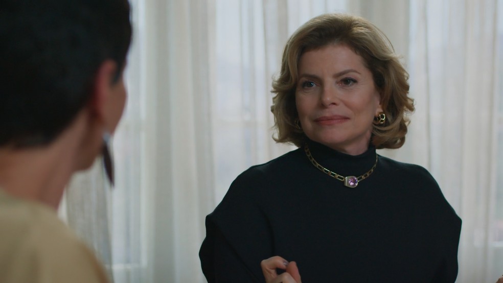 Odete não irá se abalar por reação de Celina — Foto: Reprodução/TV Globo
