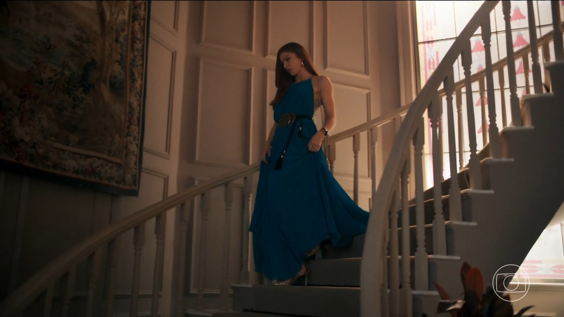 Três Graças: escada de Arminda faz sucesso nas redes, e Aguinaldo Silva reage