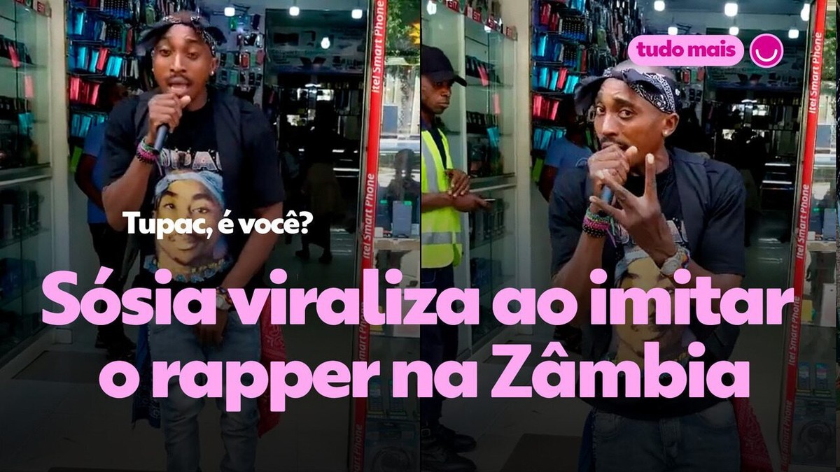 Tupac, é você? Rapper da Zâmbia viraliza pela semelhança com o astro do ...