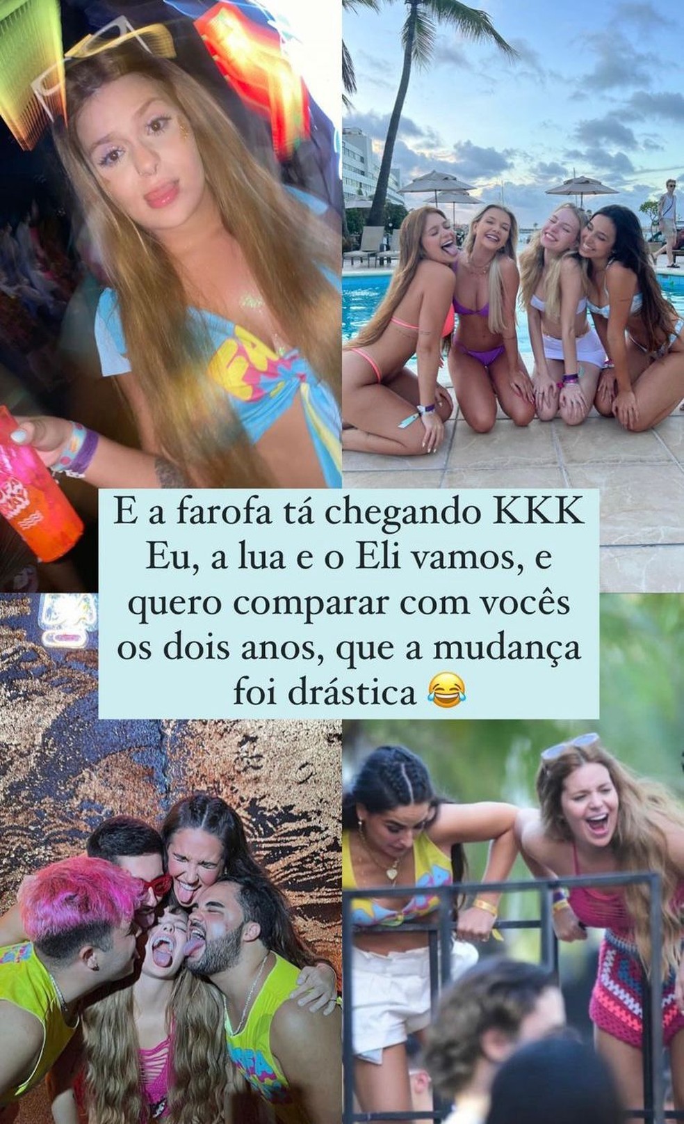 Viih Tube relembra Farofa da Gkay — Foto: Reprodução/Instagram