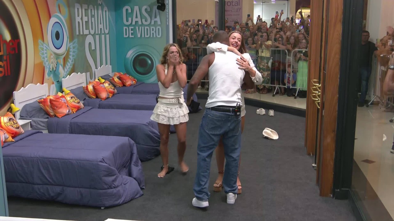 Votação Casa de Vidro: Samira e Pedro vencem na região Sul