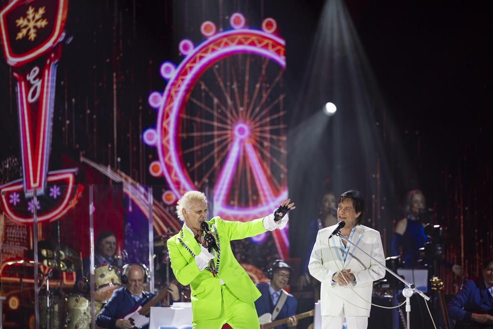 Especial Roberto Carlos 50 Anos — Foto: Globo/ Ramiro Berthold