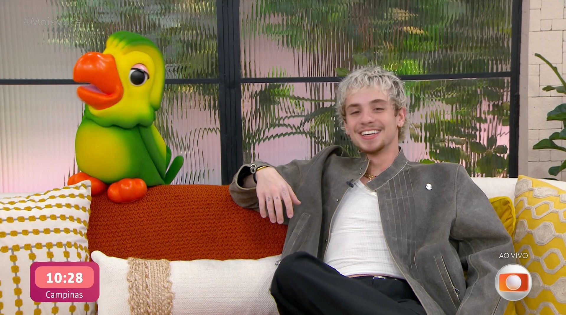 Juliano revê momento com Marina Sena e revela: 'Estou pensando em morar no Rio'