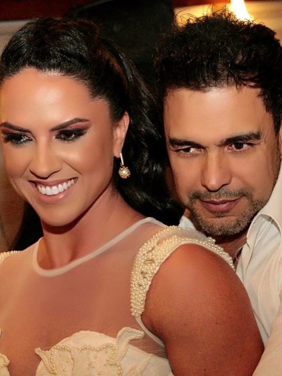 Graciele Lacerda se declara para Zezé: 'Nosso amor é diferente' — Foto: Reprodução/Instagram