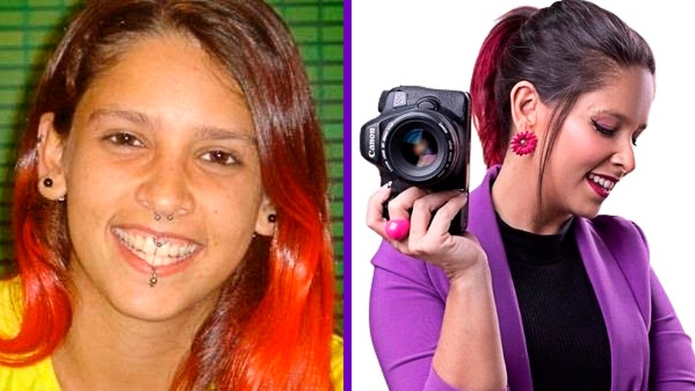 Juliana Brandão foi a primeira eliminada do BBB 5 — Foto: Reprodução/TV Globo/ Redes Sociais