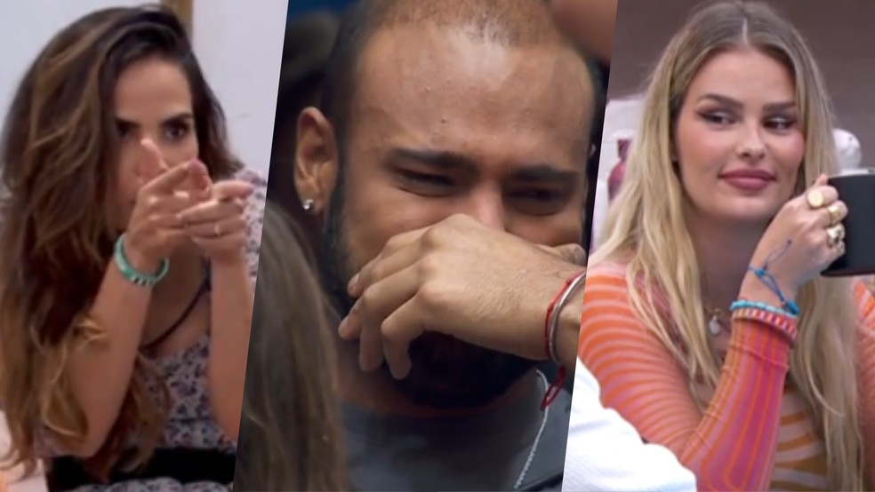 Resumo do BBB 24 de 12/02: choro de brother, novo alvo de Wanessa e 'climinha de intriga' marcam a madrugada — Foto: Globo