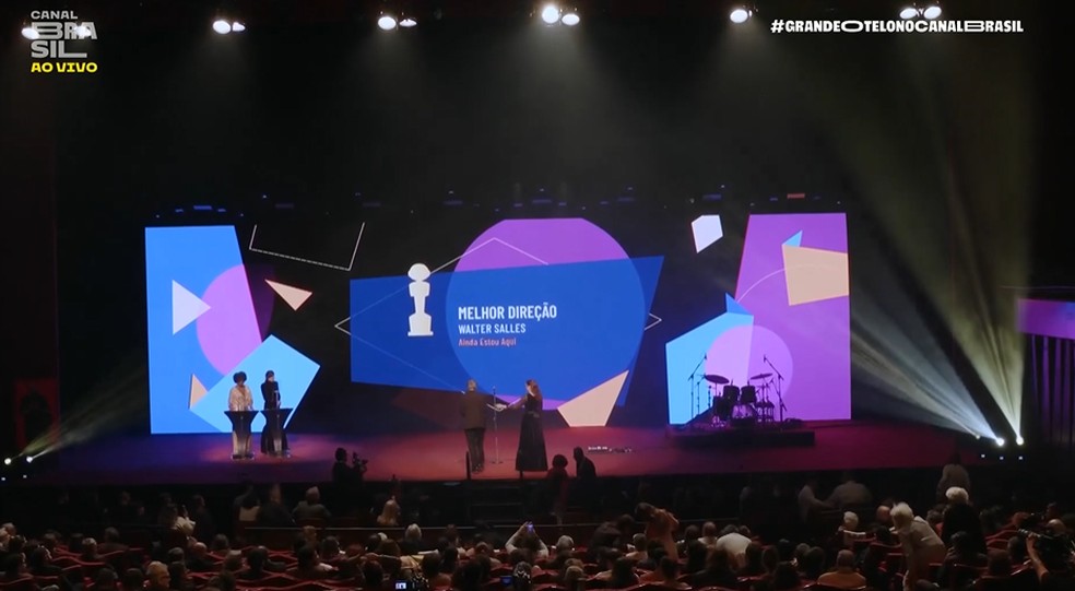 Grande Otelo 2025: Walter Salles vence na categoria 'melhor direção' por Ainda Estou Aqui — Foto: Globoplay