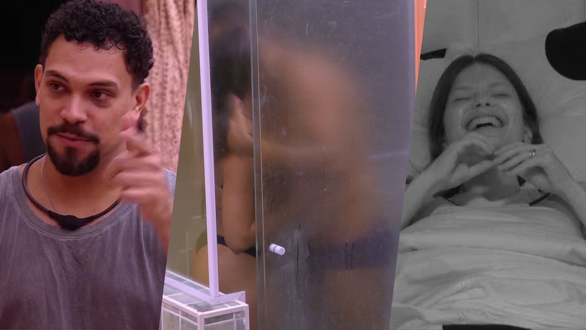 Resumo BBB 25 de hoje: madrugada tem beijos no banho e na cama, análise do jogo e crise de riso