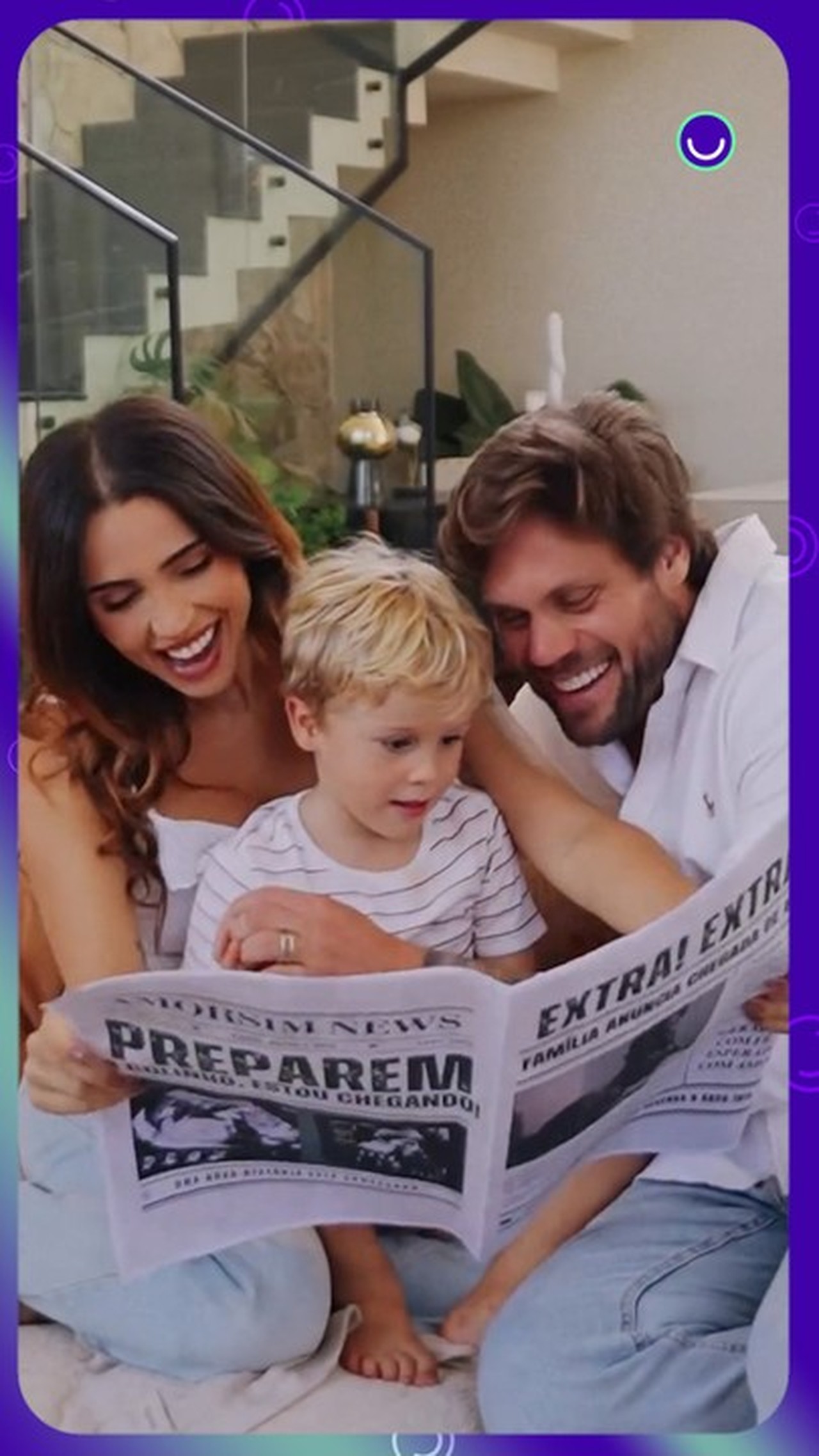 Paula Amorim e Breno Simões anunciam gravidez: 'Chegou para completar nossa família'