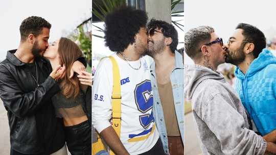 Lollapalooza 2024: famosos beijam muito no último dia de festival