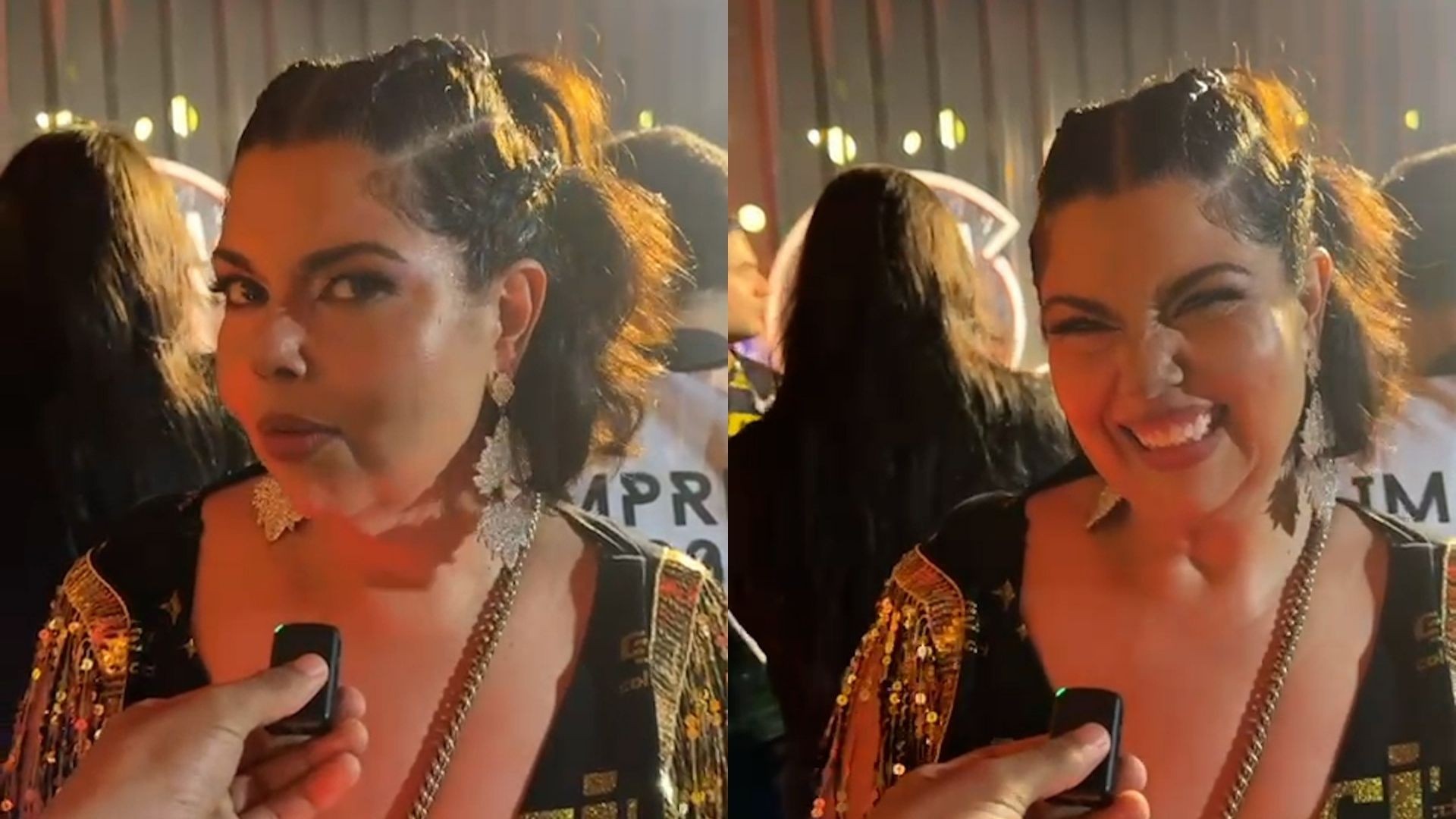 Fabiana Karla comenta sobre expectativa para desfile na Grande Rio e brinca: 'Sou musa de carro'