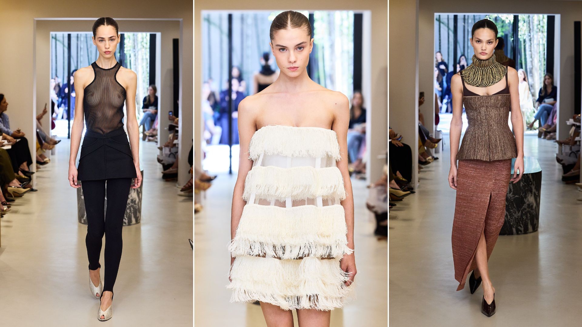 Lolitta apresenta desfile intimista que mistura técnica familiar e tecidos tecnológicos