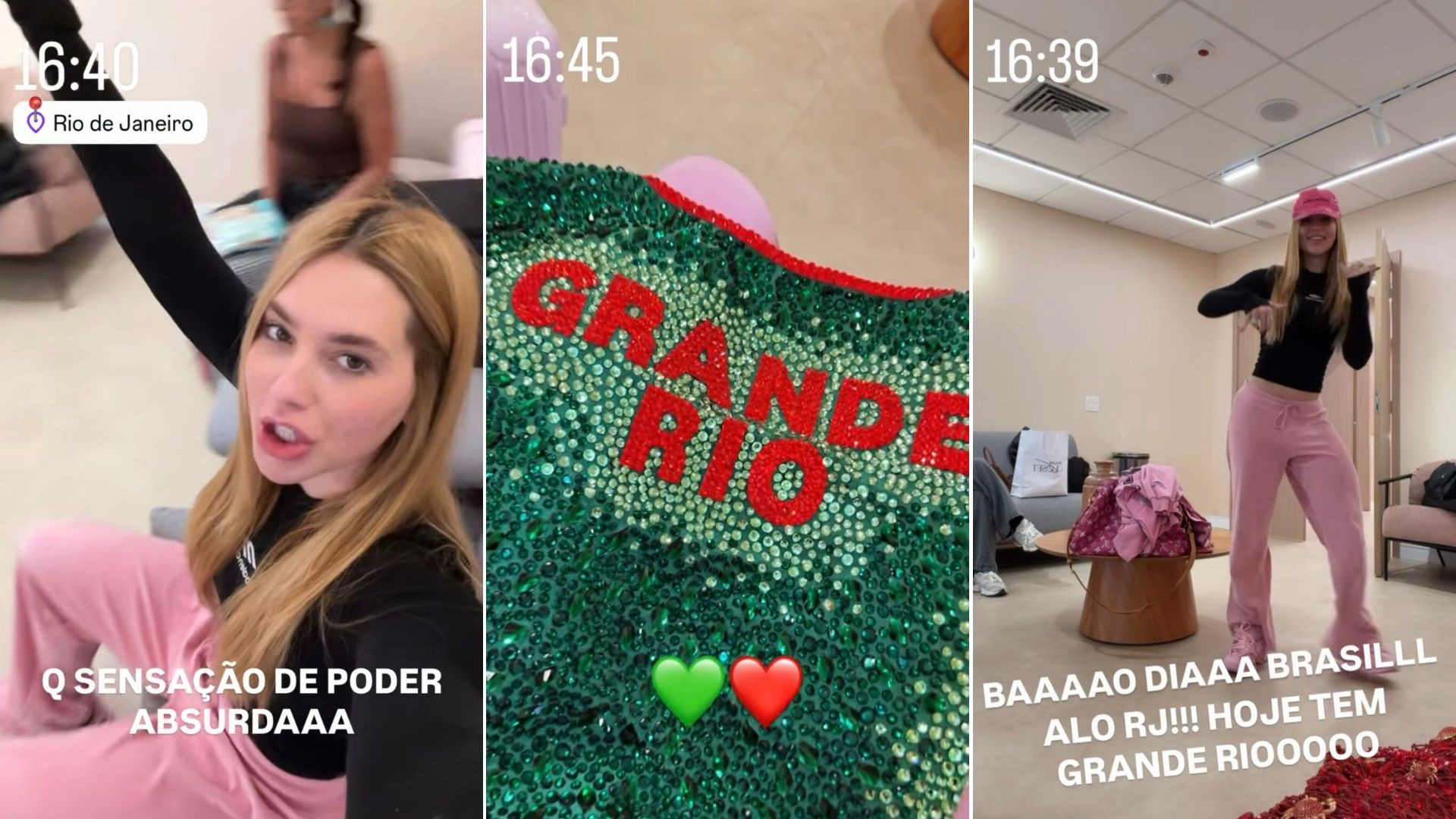 Virginia Fonseca vai ao seu primeiro ensaio da Grande Rio em 2026 após um mês longe da quadra