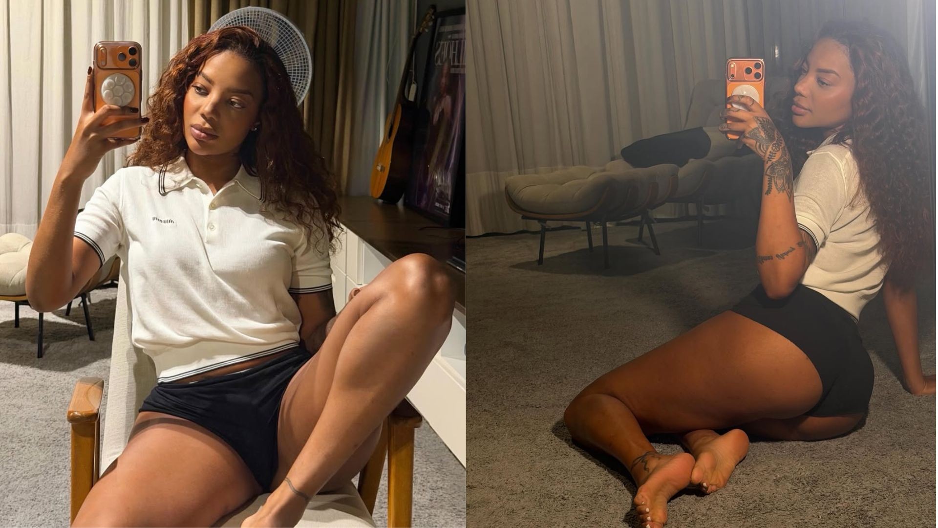 Ludmilla exibe clique ousado e Brunna Gonçalves reage: 'Tudo meu'