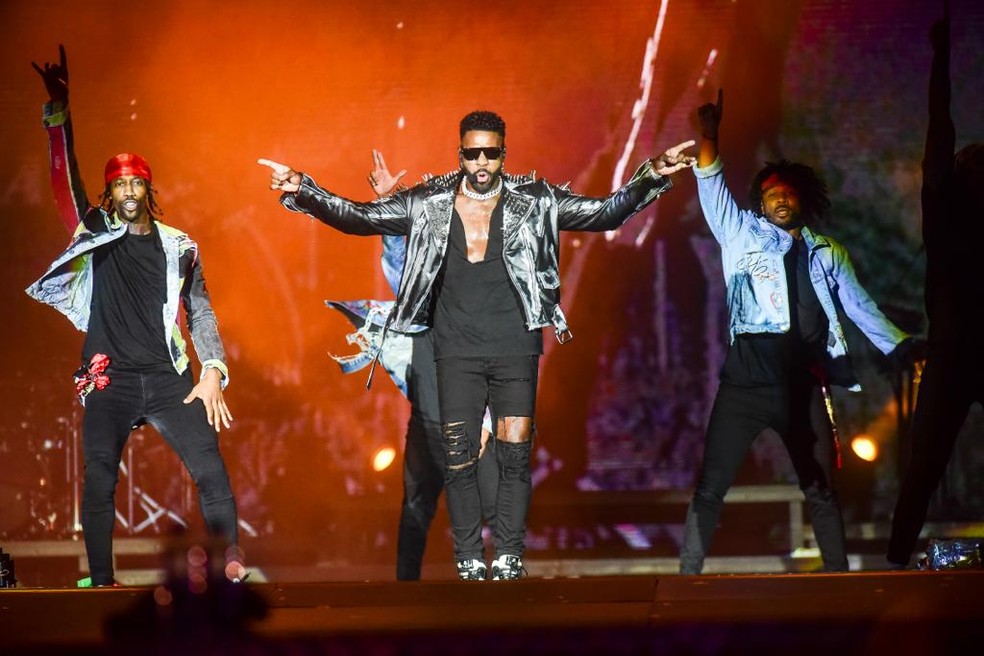 Jason Derulo no Rock in Rio 2022 — Foto: Marcelo Sa Barreto/ Agnews