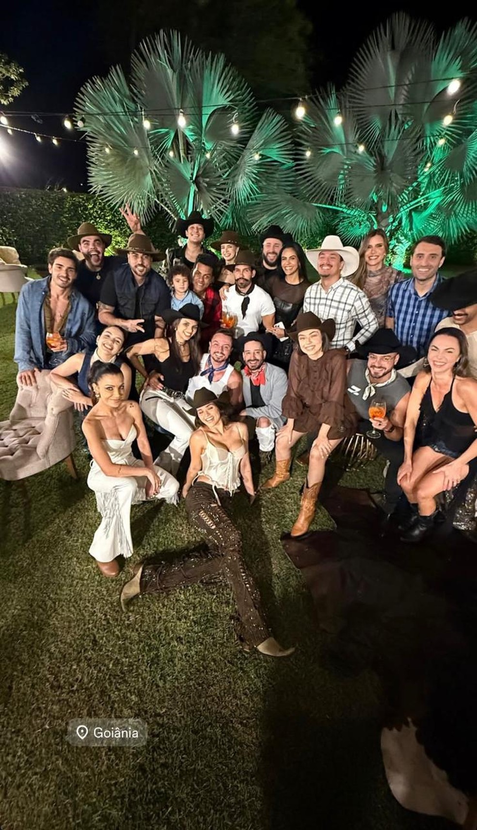 Rafa Kalimann em sua festa de 32 anos — Foto: Reprodução Instagram