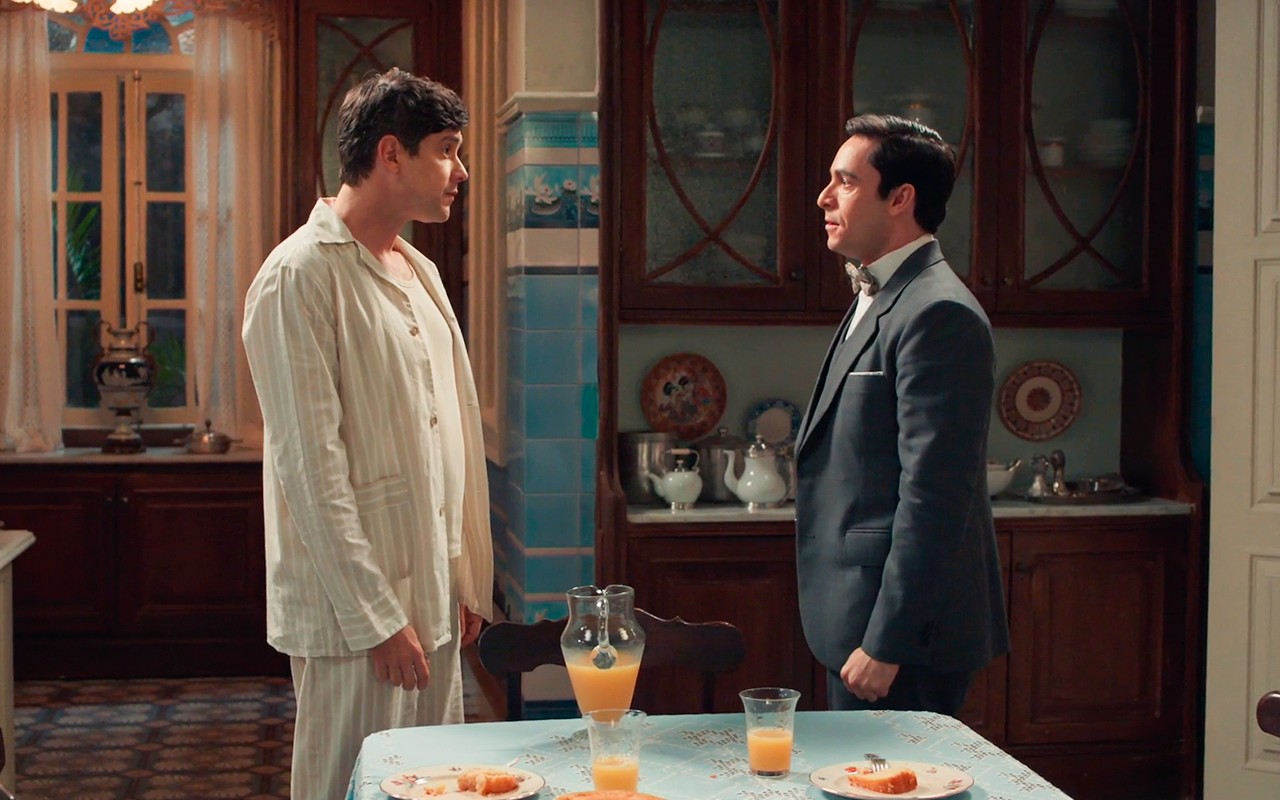 Êta Mundo Melhor!: Celso confessa a Candinho que mentiu e faz revelação sobre Sandra